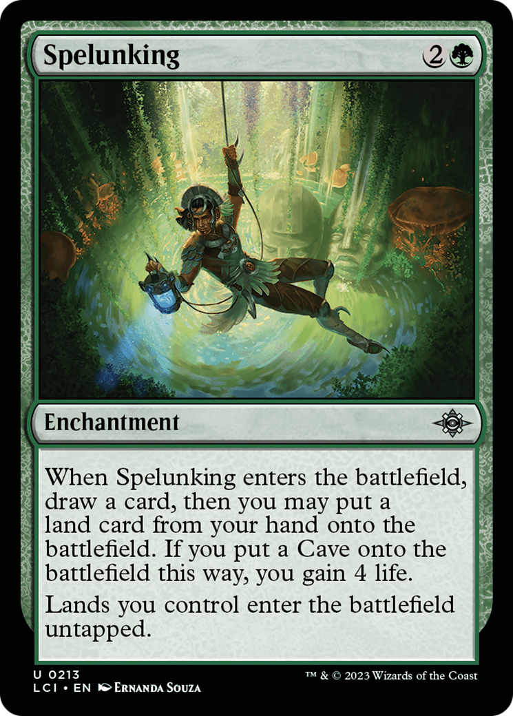 Spelunking [The Lost Caverns of Ixalan]