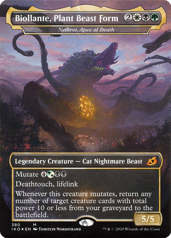 Nethroi, Apex of Death - Biollante, Plant Beast Form (Godzilla Series)  [Ikoria: Lair of Behemoths]
